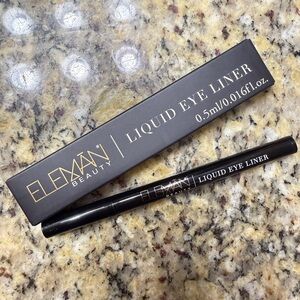 ELEMAN BEAUTY Liquid Eye Liner Color Black 0.5 ml NIB